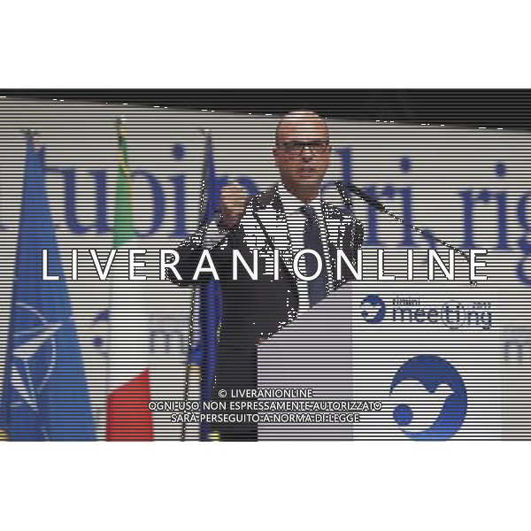 Rimini - XXXVIII Edizione Meeting per l\'Amicizia fra i Popoli 24/08/2017 nella foto: Angelino Alfano Ministro degli affari esteri ©Claudio Zamagni/Agenzia Aldo Liverani 
