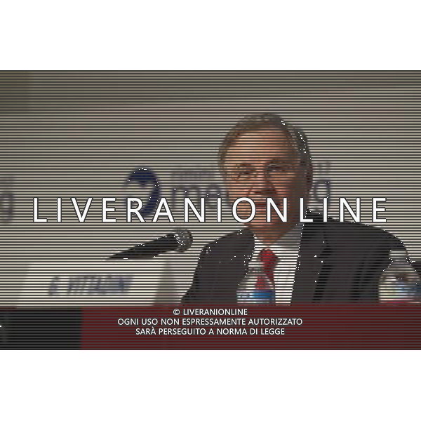 Rimini - XXXVIII Edizione Meeting per l\'Amicizia fra i Popoli 24/08/2017 nella foto: Ignazio Visco Governatore della Banca d\'Italia Â©Claudio Zamagni/Agenzia Aldo Liverani 