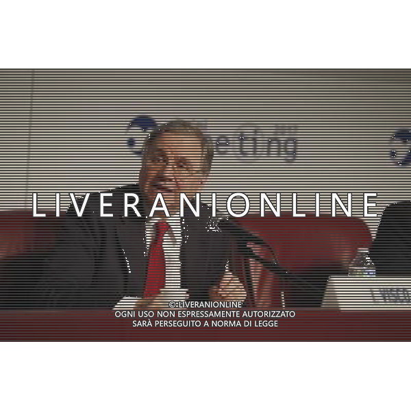 Rimini - XXXVIII Edizione Meeting per l\'Amicizia fra i Popoli 24/08/2017 nella foto: Ignazio Visco Governatore della Banca d\'Italia Â©Claudio Zamagni/Agenzia Aldo Liverani 