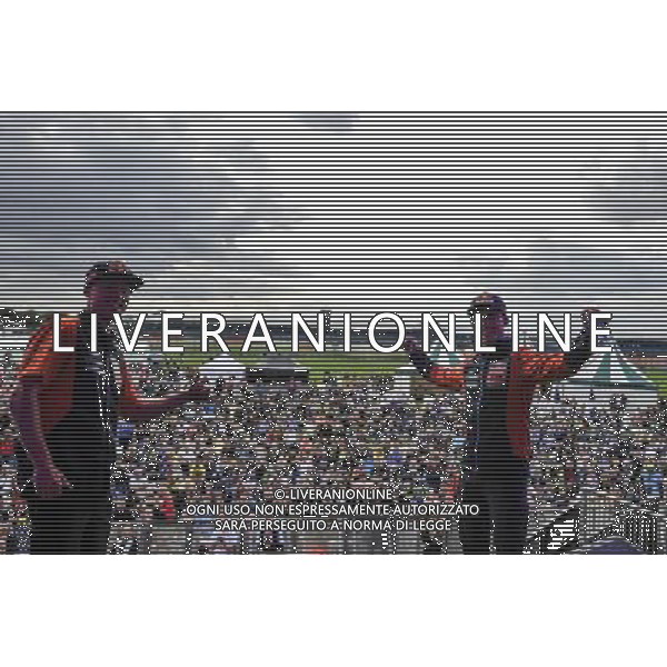 24.08.2017. Circuito di Silverstone Towcester. Pol Espargaro e Bradley Smith FOTO G. PIAZZOLLA AG ALDO LIVERANI SAS