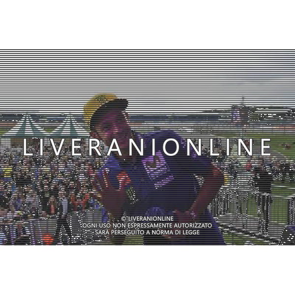 24.08.2017. Circuito di Silverstone Towcester. Valentino Rossi FOTO G. PIAZZOLLA AG ALDO LIVERANI SAS