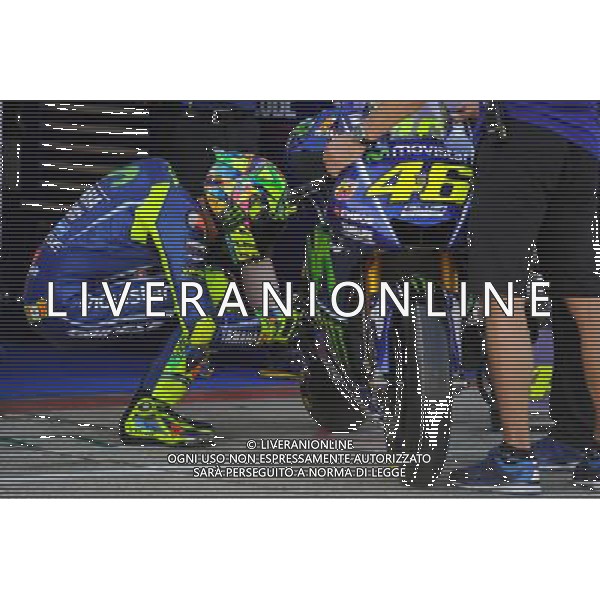 25.08.2017.Circuito di Silverstone, Towcester, Gran Bretagna.Valentino Rossi ©Piazzolla /AGENZIA ALDO LIVERANI SAS - Motomondialie Prove Libere Gp Circuito Silverstone, Towchester, Gran Bretagna 25.08.2017