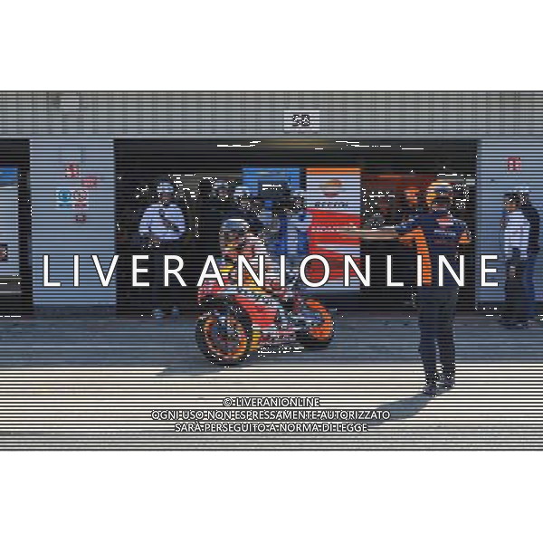 25.08.2017.Circuito di Silverstone, Towcester, Gran Bretagna.Marc Marquez ©Piazzolla /AGENZIA ALDO LIVERANI SAS - Motomondialie Prove Libere Gp Circuito Silverstone, Towchester, Gran Bretagna 25.08.2017