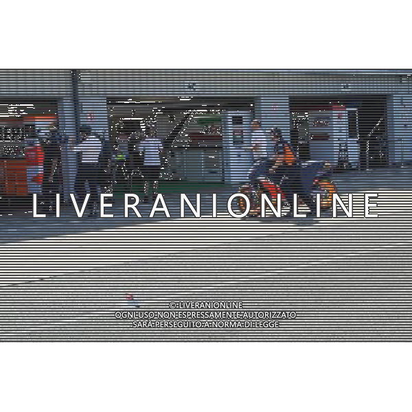 25.08.2017.Circuito di Silverstone, Towcester, Gran Bretagna.Moto incidentata di MArc Marquez ©Piazzolla /AGENZIA ALDO LIVERANI SAS - Motomondialie Prove Libere Gp Circuito Silverstone, Towchester, Gran Bretagna 25.08.2017