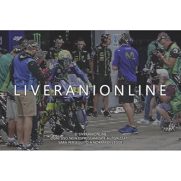 26.08.2017.Circuito di Silverstone, Towcester, Gran Bretagna. Valentino Rossi FOTO G. PIAZZOLLA-AG ALDO LIVERANI SAS