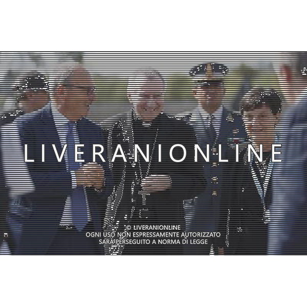 Rimini - XXXVIII Edizione Meeting per l\'Amicizia fra i Popoli 26/08/2017 nella foto: Sua Eminenza Cardinale PIETRO PAROLIN segretario di Stato di Sua SantitÃ  Roberto Fontolan Emilia Guarnieri Â©Claudio Zamagni/Agenzia Aldo Liverani 