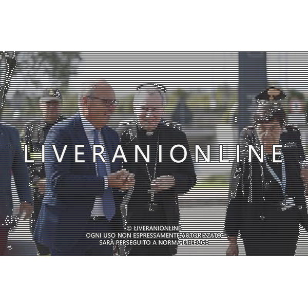 Rimini - XXXVIII Edizione Meeting per l\'Amicizia fra i Popoli 26/08/2017 nella foto: Sua Eminenza Cardinale PIETRO PAROLIN segretario di Stato di Sua SantitÃ  Roberto Fontolan Emilia Guarnieri Â©Claudio Zamagni/Agenzia Aldo Liverani 