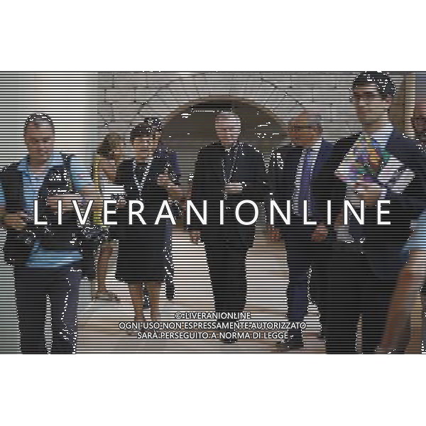 Rimini - XXXVIII Edizione Meeting per l\'Amicizia fra i Popoli 26/08/2017 nella foto: Sua Eminenza Cardinale PIETRO PAROLIN segretario di Stato di Sua SantitÃ  Roberto Fontolan Emilia Guarnieri Â©Claudio Zamagni/Agenzia Aldo Liverani 