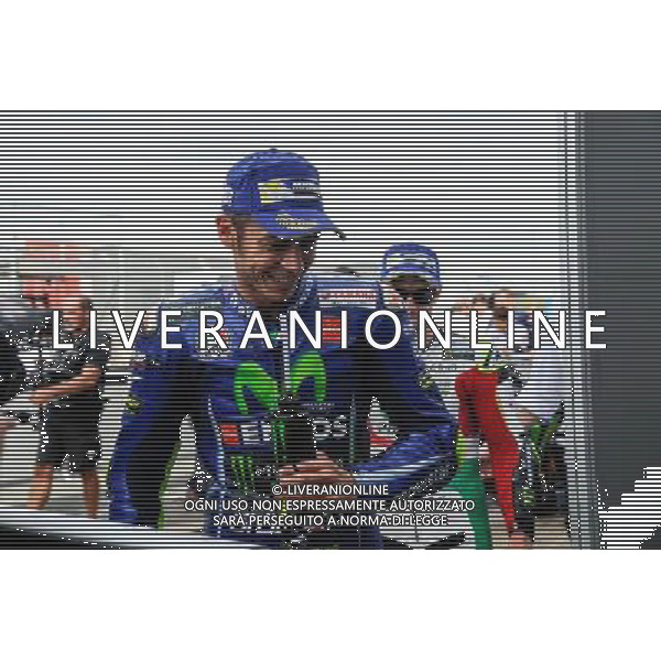 26.08.2017. Circuito di Silverstone, Towcester, Gran Bretagna.Valentino Rossi