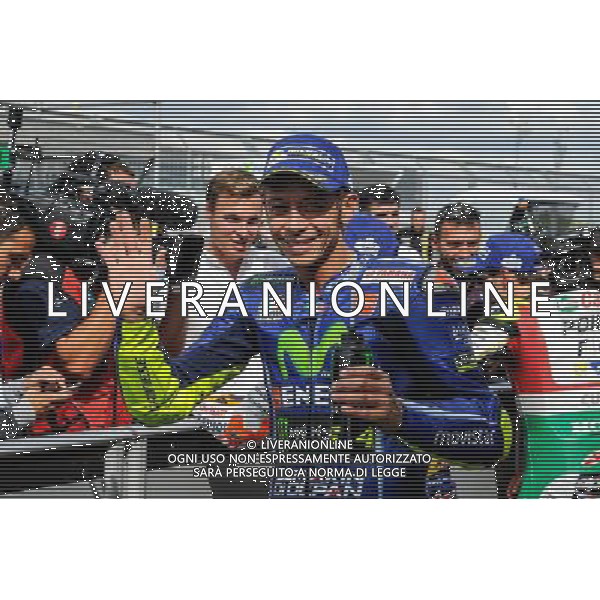 26.08.2017. Circuito di Silverstone, Towcester, Gran Bretagna.Valentino Rossi