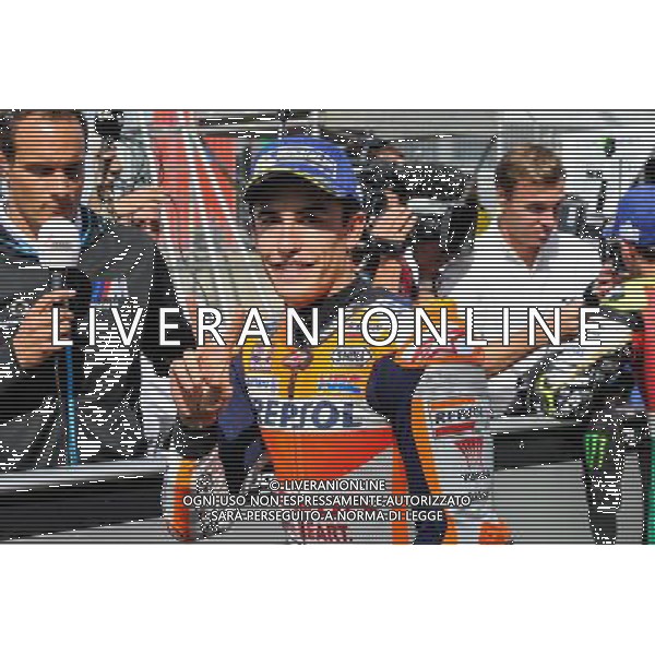 26.08.2017. Circuito di Silverstone, Towcester, Gran Bretagna.Marc Marquez