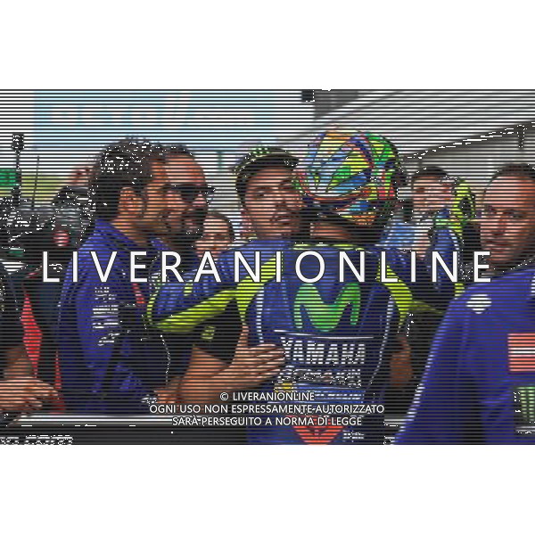 26.08.2017. Circuito di Silverstone, Towcester, Gran Bretagna.Valentino Rossi
