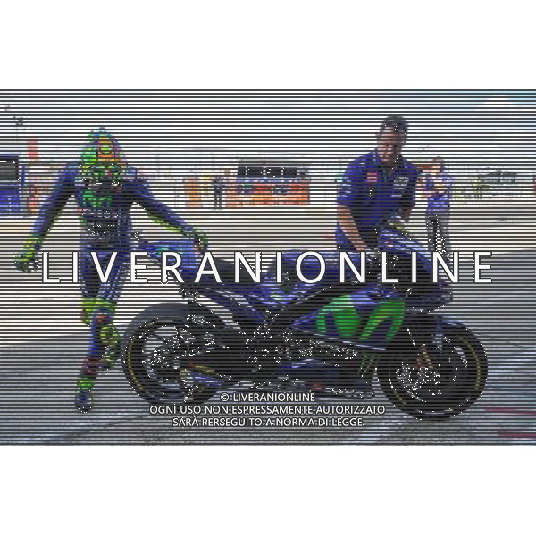 26.08.2017. Circuito di Silverstone, Towcester, Gran Bretagna.Valentino Rossi