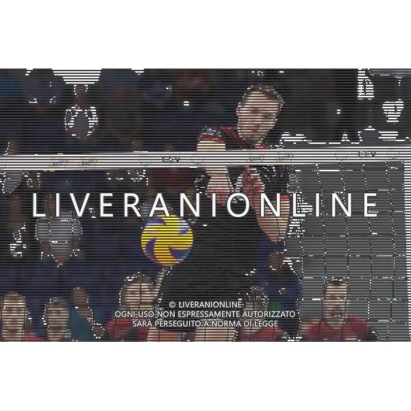 SZCZECIN, AZOTY ARENA 25.08.2017 CEV MISTRZOSTWA EUROPY W PILCE SIATKOWEJ MEZCZYZN LOTTO EUROVOLLEY POLAND 2017 NIEMCY - WLOCHY CEV MENS VOLLEYBALL EUROPEAN CHAMPIONSHIP LOTTO EUROVOLLEY POLAND 2017 NIEMCY - WLOCHY NZ DENYS KALIBERDA FOT. KRZYSZTOF CICHOMSKI / NEWSPIX.PL --- Newspix.pl *** Local Caption *** www.newspix.pl mail us: info@newspix.pl call us: 0048 022 23 22 222 --- Polish Picture Agency by Ringier Axel Springer Poland