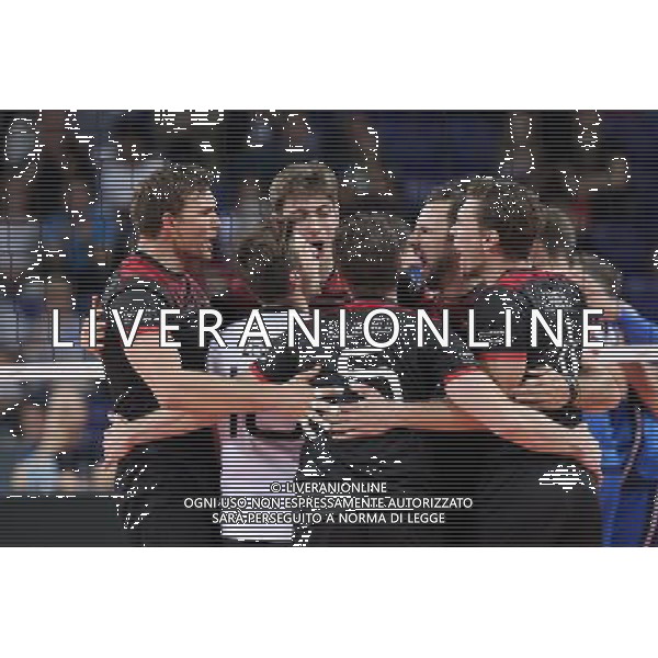 SZCZECIN, AZOTY ARENA 25.08.2017 CEV MISTRZOSTWA EUROPY W PILCE SIATKOWEJ MEZCZYZN LOTTO EUROVOLLEY POLAND 2017 NIEMCY - WLOCHY CEV MENS VOLLEYBALL EUROPEAN CHAMPIONSHIP LOTTO EUROVOLLEY POLAND 2017 NIEMCY - WLOCHY NZ REPREZENTACJA NIEMIEC PO ZDOBYCIU PUNKTU / TEAM OF GERMANY AFTER GAINING THE POINT FOT. KRZYSZTOF CICHOMSKI / NEWSPIX.PL --- Newspix.pl *** Local Caption *** www.newspix.pl mail us: info@newspix.pl call us: 0048 022 23 22 222 --- Polish Picture Agency by Ringier Axel Springer Poland