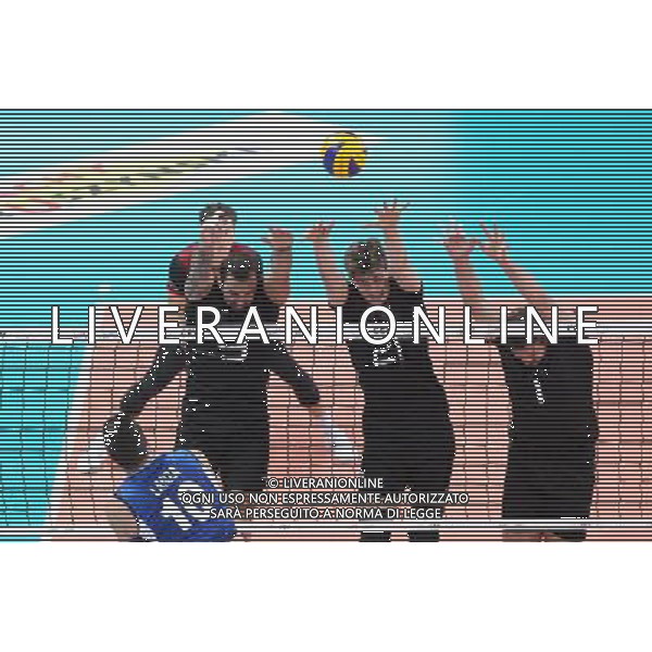 SZCZECIN, AZOTY ARENA 25.08.2017 CEV MISTRZOSTWA EUROPY W PILCE SIATKOWEJ MEZCZYZN LOTTO EUROVOLLEY POLAND 2017 NIEMCY - WLOCHY CEV MENS VOLLEYBALL EUROPEAN CHAMPIONSHIP LOTTO EUROVOLLEY POLAND 2017 NIEMCY - WLOCHY NZ FILIPPO LANZA, GYOERGY GROZER, TOBIAS KRICK, CHRISTIAN FROMM FOT. KRZYSZTOF CICHOMSKI / NEWSPIX.PL --- Newspix.pl *** Local Caption *** www.newspix.pl mail us: info@newspix.pl call us: 0048 022 23 22 222 --- Polish Picture Agency by Ringier Axel Springer Poland