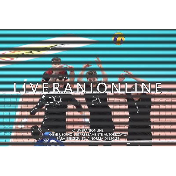 SZCZECIN, AZOTY ARENA 25.08.2017 CEV MISTRZOSTWA EUROPY W PILCE SIATKOWEJ MEZCZYZN LOTTO EUROVOLLEY POLAND 2017 NIEMCY - WLOCHY CEV MENS VOLLEYBALL EUROPEAN CHAMPIONSHIP LOTTO EUROVOLLEY POLAND 2017 NIEMCY - WLOCHY NZ FILIPPO LANZA, GYOERGY GROZER, TOBIAS KRICK, CHRISTIAN FROMM FOT. KRZYSZTOF CICHOMSKI / NEWSPIX.PL --- Newspix.pl *** Local Caption *** www.newspix.pl mail us: info@newspix.pl call us: 0048 022 23 22 222 --- Polish Picture Agency by Ringier Axel Springer Poland
