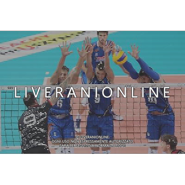 SZCZECIN, AZOTY ARENA 25.08.2017 CEV MISTRZOSTWA EUROPY W PILCE SIATKOWEJ MEZCZYZN LOTTO EUROVOLLEY POLAND 2017 NIEMCY - WLOCHY CEV MENS VOLLEYBALL EUROPEAN CHAMPIONSHIP LOTTO EUROVOLLEY POLAND 2017 NIEMCY - WLOCHY NZ GYOERGY GROZER, SIMONE GIANNELLI, DANIELE MAZZONE, FILIPPO LANZA FOT. KRZYSZTOF CICHOMSKI / NEWSPIX.PL --- Newspix.pl *** Local Caption *** www.newspix.pl mail us: info@newspix.pl call us: 0048 022 23 22 222 --- Polish Picture Agency by Ringier Axel Springer Poland