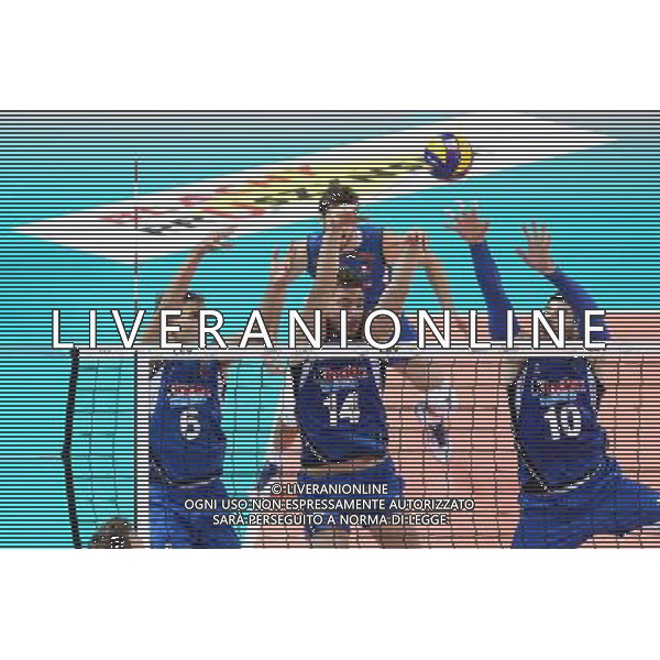 SZCZECIN, AZOTY ARENA 25.08.2017 CEV MISTRZOSTWA EUROPY W PILCE SIATKOWEJ MEZCZYZN LOTTO EUROVOLLEY POLAND 2017 NIEMCY - WLOCHY CEV MENS VOLLEYBALL EUROPEAN CHAMPIONSHIP LOTTO EUROVOLLEY POLAND 2017 NIEMCY - WLOCHY NZ SIMONE GIANNELLI, MATTEO PIANO, LINUS WEBER FOT. KRZYSZTOF CICHOMSKI / NEWSPIX.PL --- Newspix.pl *** Local Caption *** www.newspix.pl mail us: info@newspix.pl call us: 0048 022 23 22 222 --- Polish Picture Agency by Ringier Axel Springer Poland