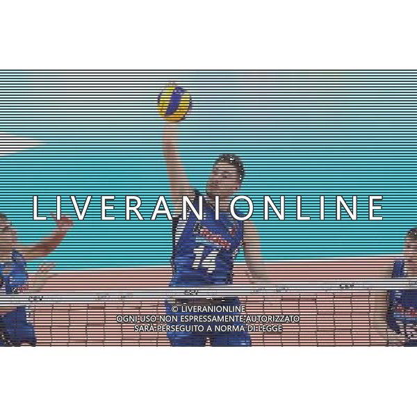 SZCZECIN, AZOTY ARENA 25.08.2017 CEV MISTRZOSTWA EUROPY W PILCE SIATKOWEJ MEZCZYZN LOTTO EUROVOLLEY POLAND 2017 NIEMCY - WLOCHY CEV MENS VOLLEYBALL EUROPEAN CHAMPIONSHIP LOTTO EUROVOLLEY POLAND 2017 NIEMCY - WLOCHY NZ MATTEO PIANO FOT. KRZYSZTOF CICHOMSKI / NEWSPIX.PL --- Newspix.pl *** Local Caption *** www.newspix.pl mail us: info@newspix.pl call us: 0048 022 23 22 222 --- Polish Picture Agency by Ringier Axel Springer Poland