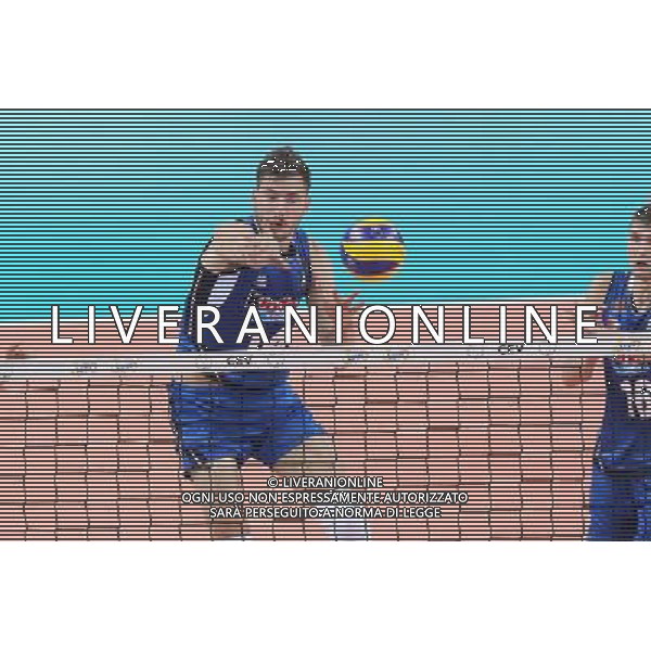 SZCZECIN, AZOTY ARENA 25.08.2017 CEV MISTRZOSTWA EUROPY W PILCE SIATKOWEJ MEZCZYZN LOTTO EUROVOLLEY POLAND 2017 NIEMCY - WLOCHY CEV MENS VOLLEYBALL EUROPEAN CHAMPIONSHIP LOTTO EUROVOLLEY POLAND 2017 NIEMCY - WLOCHY NZ MATTEO PIANO FOT. KRZYSZTOF CICHOMSKI / NEWSPIX.PL --- Newspix.pl *** Local Caption *** www.newspix.pl mail us: info@newspix.pl call us: 0048 022 23 22 222 --- Polish Picture Agency by Ringier Axel Springer Poland