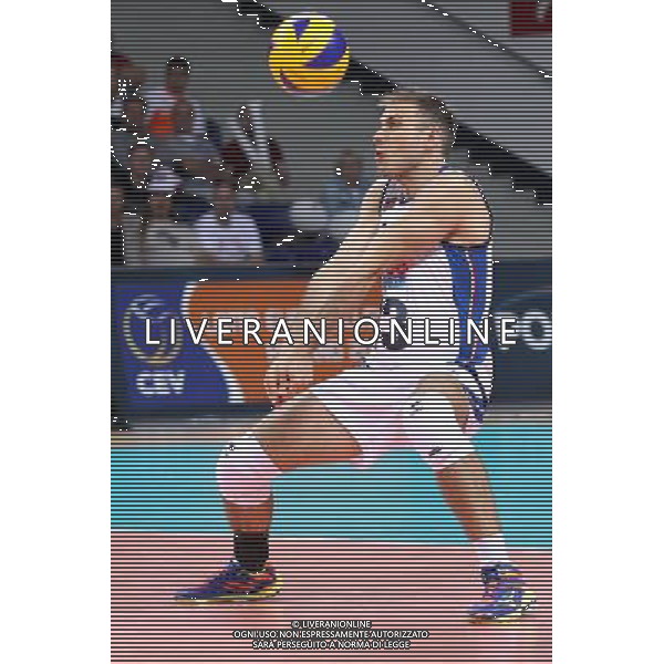 SZCZECIN, AZOTY ARENA 25.08.2017 CEV MISTRZOSTWA EUROPY W PILCE SIATKOWEJ MEZCZYZN LOTTO EUROVOLLEY POLAND 2017 NIEMCY - WLOCHY CEV MENS VOLLEYBALL EUROPEAN CHAMPIONSHIP LOTTO EUROVOLLEY POLAND 2017 NIEMCY - WLOCHY NZ MASSIMO COLACI FOT. KRZYSZTOF CICHOMSKI / NEWSPIX.PL --- Newspix.pl *** Local Caption *** www.newspix.pl mail us: info@newspix.pl call us: 0048 022 23 22 222 --- Polish Picture Agency by Ringier Axel Springer Poland