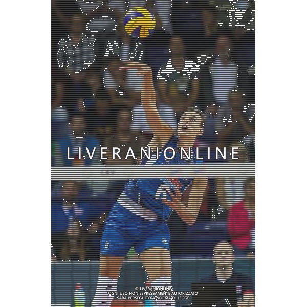 25.08.2017, Szczecin , Wlochy - Niemcy , CEV Mistrzostwa Europy w Pilce Siatkowej mezczyzn Lotto Eurovolley Poland 2017 , Volleyball European Championships Poland 2017 , Germany - Italy , N Z Somone Giannelli (ITA) , FOT. Adam Jastrzebowski / newspix.pl --- Newspix.pl *** Local Caption *** www.newspix.pl mail us: info@newspix.pl call us: 0048 022 23 22 222 --- Polish Picture Agency by Ringier Axel Springer Poland