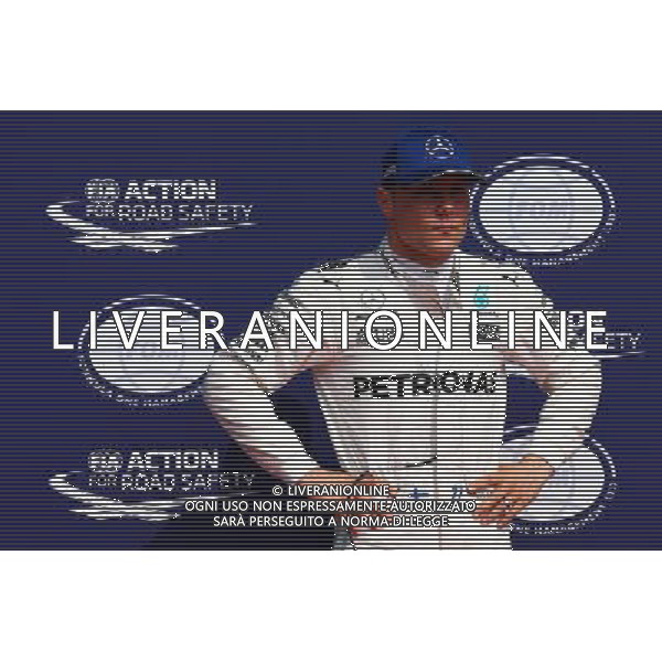 Valtteri Bottas (FIN) Mercedes AMG F1 in qualifying parc ferme. 26.08.2017. Formula 1 World Championship, Rd 12, Belgian Grand Prix, Spa Francorchamps, Belgium, Qualifying Day. AG ALDO LIVERANI SAS ONLY ITALY