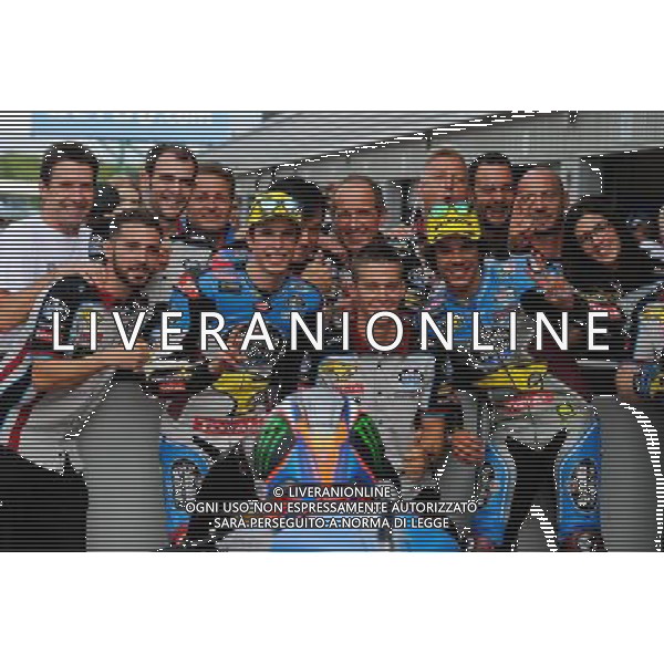 26.08.2017. Circuito di Silverstone, Towcester, Gran Bretagna.Alex Marquez e Franco Morbidelli ©PIAZZOLLA/AGENZIA ALDO LIVERANI SAS Motomondialie Qualifiche Prove Ufficiali MOTO2 Gp Circuito Silverstone, Towchester, Gran Bretagna 26.08.2017