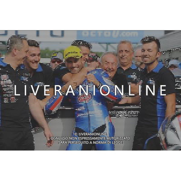 26.08.2017. Circuito di Silverstone, Towcester, Gran Bretagna.Mattia Pasini ©PIAZZOLLA/AGENZIA ALDO LIVERANI SAS Motomondialie Qualifiche Prove Ufficiali MOTO2 Gp Circuito Silverstone, Towchester, Gran Bretagna 26.08.2017