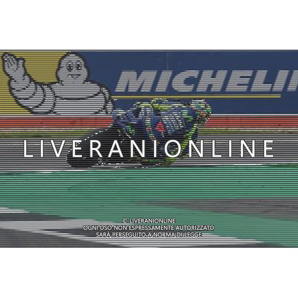 26.08.2017. Circuito di Silverstone, Towcester, Gran Bretagna.Valentino Rossi foto g. piazzolla-ag aldo liverani sas