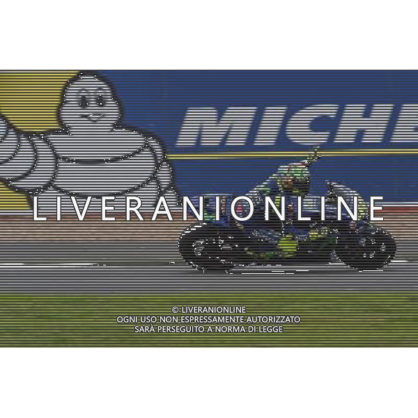 26.08.2017. Circuito di Silverstone, Towcester, Gran Bretagna.Valentino Rossi foto g. piazzolla-ag aldo liverani sas