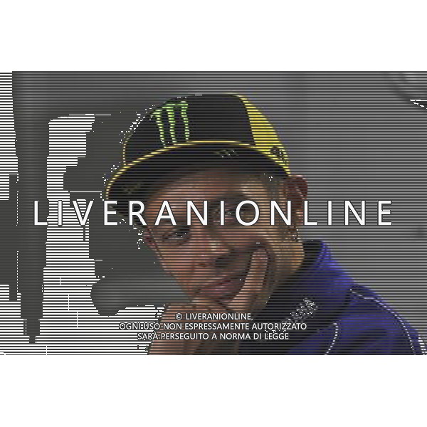 26.08.2017. Circuito di Silverstone, Towcester, Gran Bretagna.Valentino Rossi foto g. piazzolla-ag aldo liverani sas