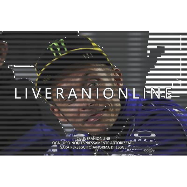 26.08.2017. Circuito di Silverstone, Towcester, Gran Bretagna.Valentino Rossi foto g. piazzolla-ag aldo liverani sas