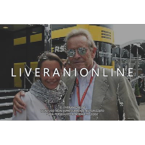 Jacky Ickx (BEL) with his daugher Vanina Ickx (BEL). 27.08.2017. Formula 1 World Championship, Rd 12, Belgian Grand Prix, Spa Francorchamps, Belgium, Race Day. / AGENZIA ALDO LIVERANI SAS - ITALY ONLY EDITORIAL USE ONLY