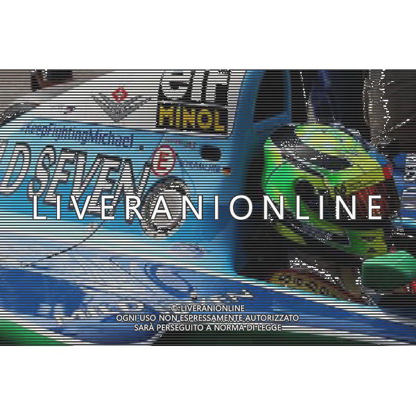 Mick Schumacher (GER) Formula Three Driver in his father\'s Benetton B194. 27.08.2017. Formula 1 World Championship, Rd 12, Belgian Grand Prix, Spa Francorchamps, Belgium, Race Day. / AGENZIA ALDO LIVERANI SAS - ITALY ONLY EDITORIAL USE ONLY