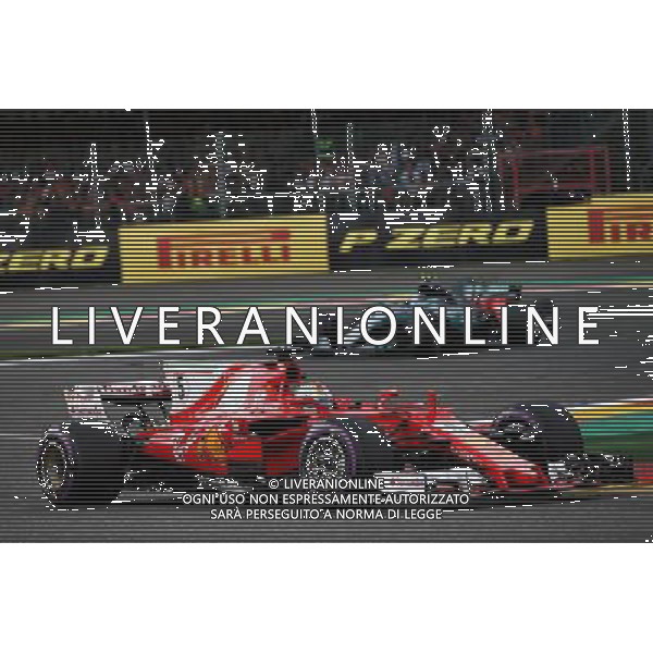 Sebastian Vettel (GER) Ferrari SF70H. 27.08.2017. Formula 1 World Championship, Rd 12, Belgian Grand Prix, Spa Francorchamps, Belgium, Race Day. / AGENZIA ALDO LIVERANI SAS - ITALY ONLY EDITORIAL USE ONLY