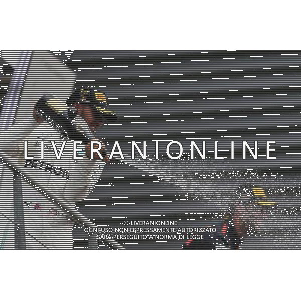 Race winner Lewis Hamilton (GBR) Mercedes AMG F1 celebrates on the podium. 27.08.2017. Formula 1 World Championship, Rd 12, Belgian Grand Prix, Spa Francorchamps, Belgium, Race Day. / AGENZIA ALDO LIVERANI SAS - ITALY ONLY EDITORIAL USE ONLY