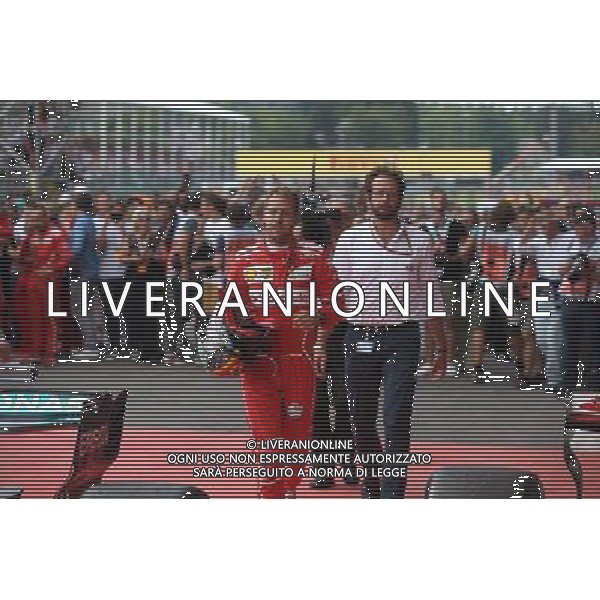 Sebastian Vettel (GER) Ferrari SF70H. 27.08.2017. Formula 1 World Championship, Rd 12, Belgian Grand Prix, Spa Francorchamps, Belgium, Race Day. / AGENZIA ALDO LIVERANI SAS - ITALY ONLY EDITORIAL USE ONLY