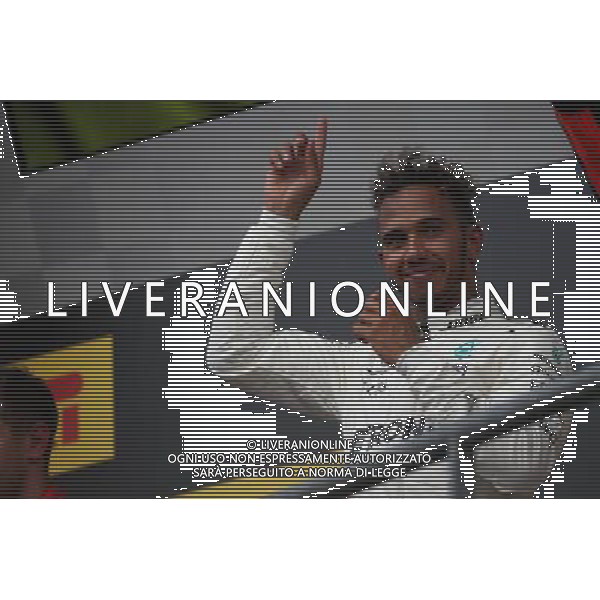 Lewis Hamilton (GBR) Mercedes AMG F1 W08. 27.08.2017. Formula 1 World Championship, Rd 12, Belgian Grand Prix, Spa Francorchamps, Belgium, Race Day. / AGENZIA ALDO LIVERANI SAS - ITALY ONLY EDITORIAL USE ONLY