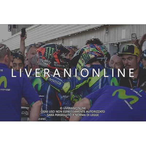 27.08.2017Circuito di Silverstone, Towcester, Gran Bretagna.Maverick Vinales e Valentino Rossi FOTO G. PIAZZOLLA-AG ALDO LIVERANI SAS