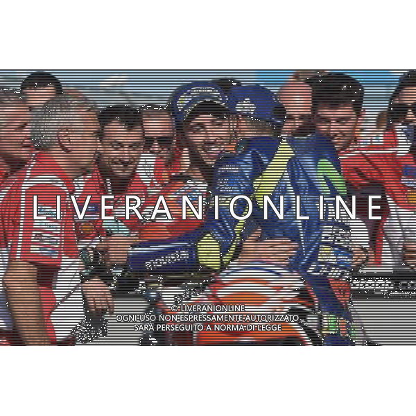 27.08.2017Circuito di Silverstone, Towcester, Gran Bretagna. Andrea Dovizioso e Valentino Rossi FOTO G. PIAZZOLLA-AG ALDO LIVERANI SAS