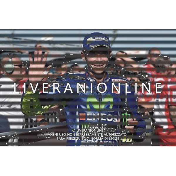 27.08.2017Circuito di Silverstone, Towcester, Gran Bretagna.Valentino Rossi FOTO G. PIAZZOLLA-AG ALDO LIVERANI SAS