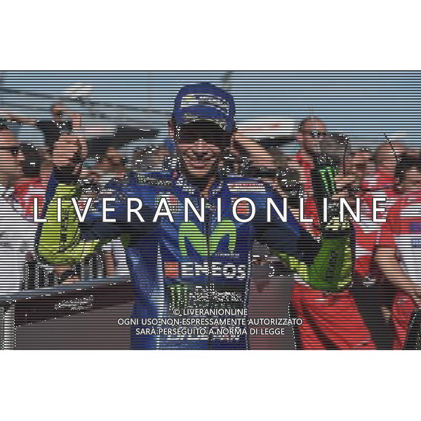 27.08.2017Circuito di Silverstone, Towcester, Gran Bretagna.Valentino Rossi FOTO G. PIAZZOLLA-AG ALDO LIVERANI SAS