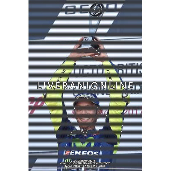 27.08.2017Circuito di Silverstone, Towcester, Gran Bretagna.Valentino Rossi FOTO G. PIAZZOLLA-AG ALDO LIVERANI SAS