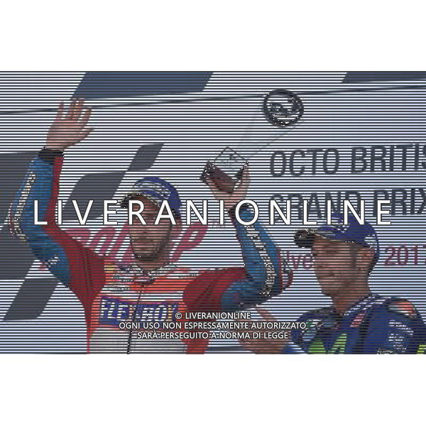 27.08.2017Circuito di Silverstone, Towcester, Gran Bretagna.Andrea Dovizioso FOTO G. PIAZZOLLA-AG ALDO LIVERANI SAS