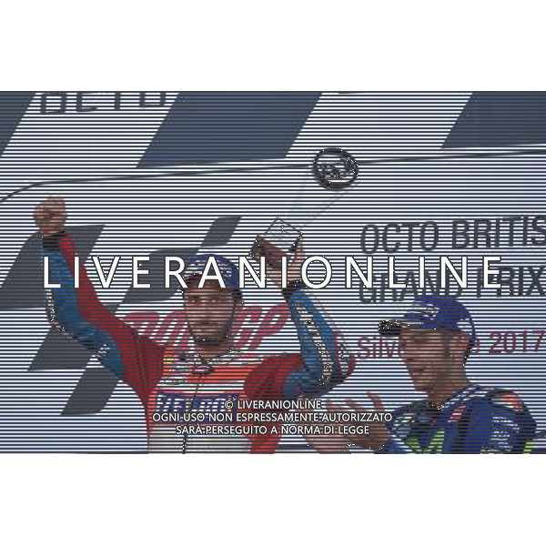 27.08.2017Circuito di Silverstone, Towcester, Gran Bretagna.Andrea Dovizioso FOTO G. PIAZZOLLA-AG ALDO LIVERANI SAS