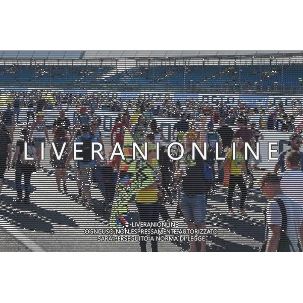 27.08.2017Circuito di Silverstone, Towcester, Gran Bretagna. Invasione dei tifosi FOTO G. PIAZZOLLA-AG ALDO LIVERANI SAS