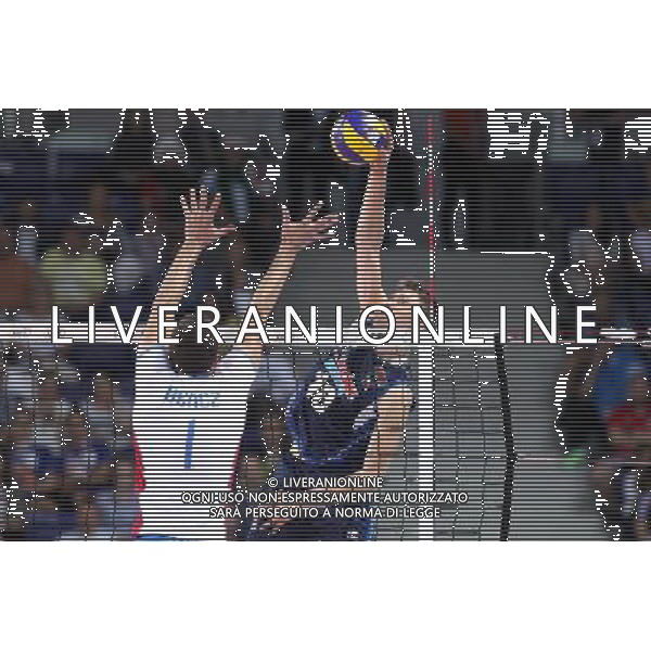 SZCZECIN, AZOTY ARENA 27.08.2017 CEV MISTRZOSTWA EUROPY W PILCE SIATKOWEJ MEZCZYZN LOTTO EUROVOLLEY POLAND 2017 SLOWACJA - WLOCHY CEV MENS VOLLEYBALL EUROPEAN CHAMPIONSHIP LOTTO EUROVOLLEY POLAND 2017 SLOWACJA - WLOCHY NZ MILAN BENCZ, OLEG ANTONOV FOT. KRZYSZTOF CICHOMSKI / NEWSPIX.PL --- Newspix.pl AG ALDO LIVERANI SAS *** Local Caption *** www.newspix.pl mail us: info@newspix.pl call us: 0048 022 23 22 222 --- Polish Picture Agency by Ringier Axel Springer Poland