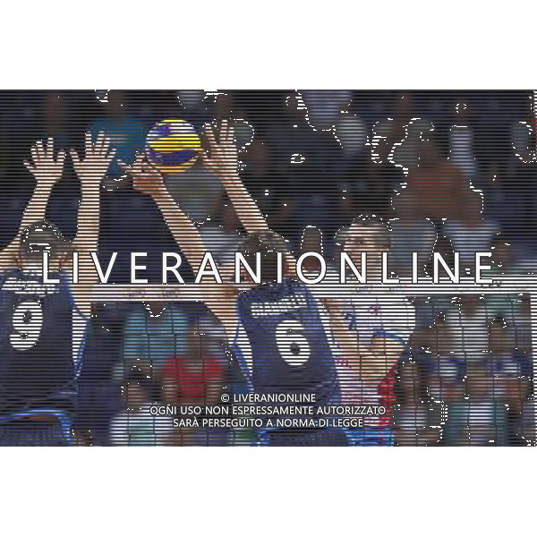 SZCZECIN, AZOTY ARENA 27.08.2017 CEV MISTRZOSTWA EUROPY W PILCE SIATKOWEJ MEZCZYZN LOTTO EUROVOLLEY POLAND 2017 SLOWACJA - WLOCHY CEV MENS VOLLEYBALL EUROPEAN CHAMPIONSHIP LOTTO EUROVOLLEY POLAND 2017 SLOWACJA - WLOCHY NZ DANIELE MAZZONE, SIMONE GIANNELLI, MATEJ PATAK FOT. KRZYSZTOF CICHOMSKI / NEWSPIX.PL --- Newspix.pl AG ALDO LIVERANI SAS *** Local Caption *** www.newspix.pl mail us: info@newspix.pl call us: 0048 022 23 22 222 --- Polish Picture Agency by Ringier Axel Springer Poland